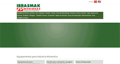 Desktop Screenshot of ibrasmak.com.br